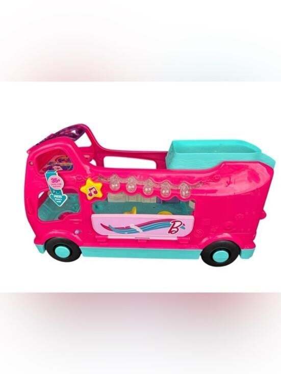 Fisher-Price Other - Fisher Price Little People Barbie Dream Camper RV Pink Tested NWT